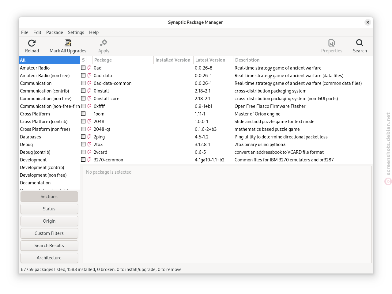 Debian Install Synaptic Package Manager Ubuntu