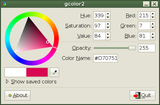gcolor2 screenshot