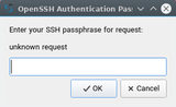 lxqt-openssh-askpass screenshot