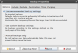 sbackup screenshot