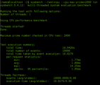 sysbench screenshot