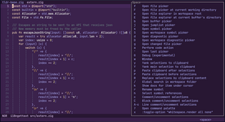 modal CLI text editor Helix