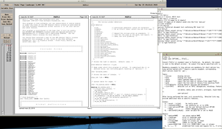 convert a C file to ps, view the result, a2ps help