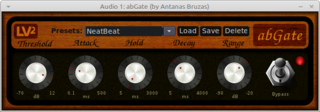 LV2 noise gate plugin
