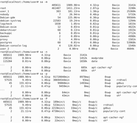 GNU Accounting utilities for process and login accounting