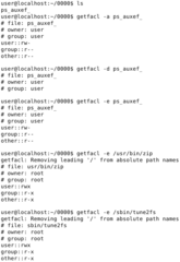 access control list - utilities