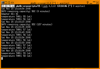 Show ACPI information in a tail-like style