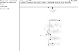 web-based text adventure game