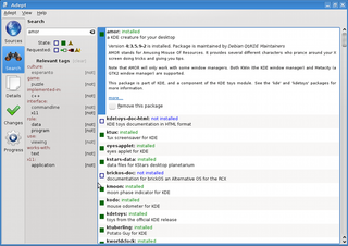 package management suite for KDE