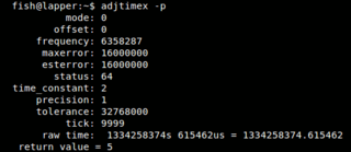 kernel time variables configuration utility