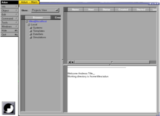Molecular Simulator for GNUstep (GUI)