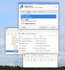 default icon theme of GNOME