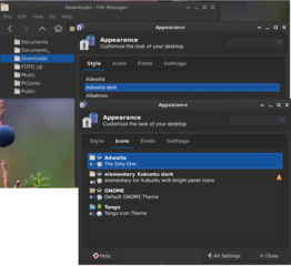 Icons-Adwaita, Style-Adwaita-dark