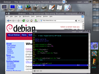 window manager with the NEXTSTEP look and feel