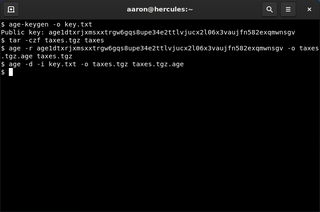 simple, modern and secure encryption tool