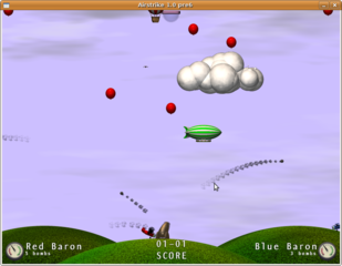 2d dogfight game in the tradition of 'Biplanes' and 'BIP'