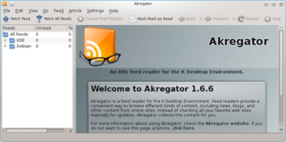 RSS/Atom feed aggregator