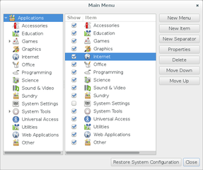 easy GNOME menu editing tool