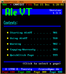 X11 Teletext/Videotext browser
