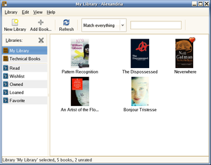 a GNOME application for managing book collections