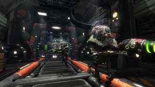 Standalone 3D first person online deathmatch shooter