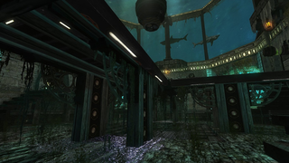 Standalone 3D first person online deathmatch shooter