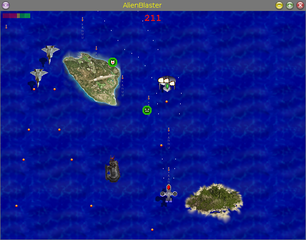 Classic 2D shoot 'em up
