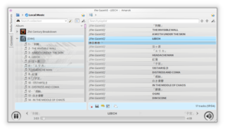 easy to use media player based on the KDE Platform