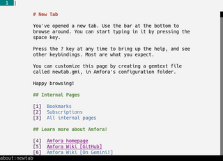 Fancy terminal browser for the Gemini protocol