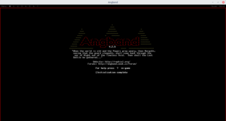 Single-player, text-based, dungeon simulation game