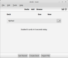 extensible flashcard learning program
