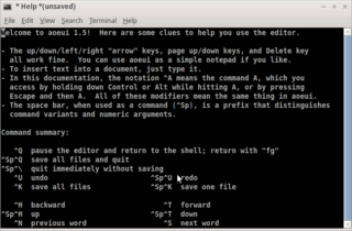 lightweight, unobtrusive, Dvorak-optimized text editor