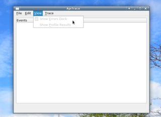 tools for debugging OpenGL applications and drivers - graphical frontend