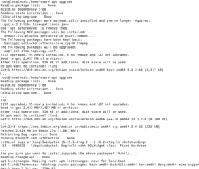 package change history notification tool