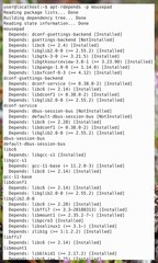 recursively lists package dependencies
