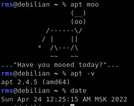 commandline package manager