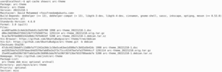 commandline package manager