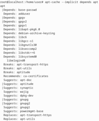 commandline package manager