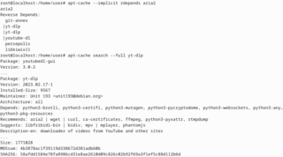 commandline package manager