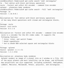 commandline package manager