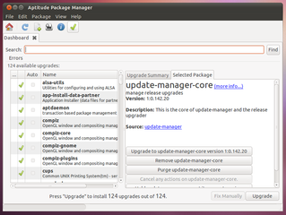 terminal-based package manager (GUI and terminal interfaces)