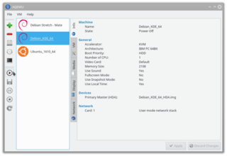 Qt5 front-end for QEMU and KVM