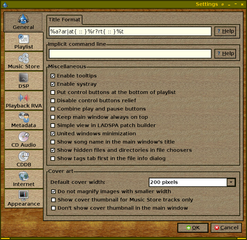 gapless Gtk-based audio player