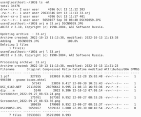 archiver for .arj files