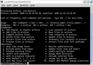 archiver for .arj files