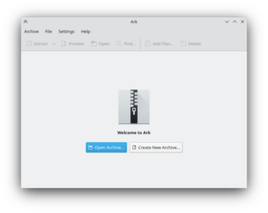 archive utility