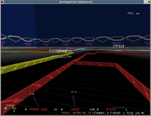3D Tron-like high speed game