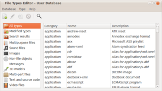 editor of the MIME file types database