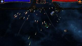 hardcore 3D space shooter with spaceship upgrade possibilities