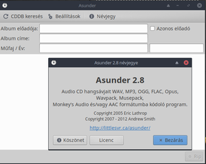 Graphical audio CD ripper and encoder.